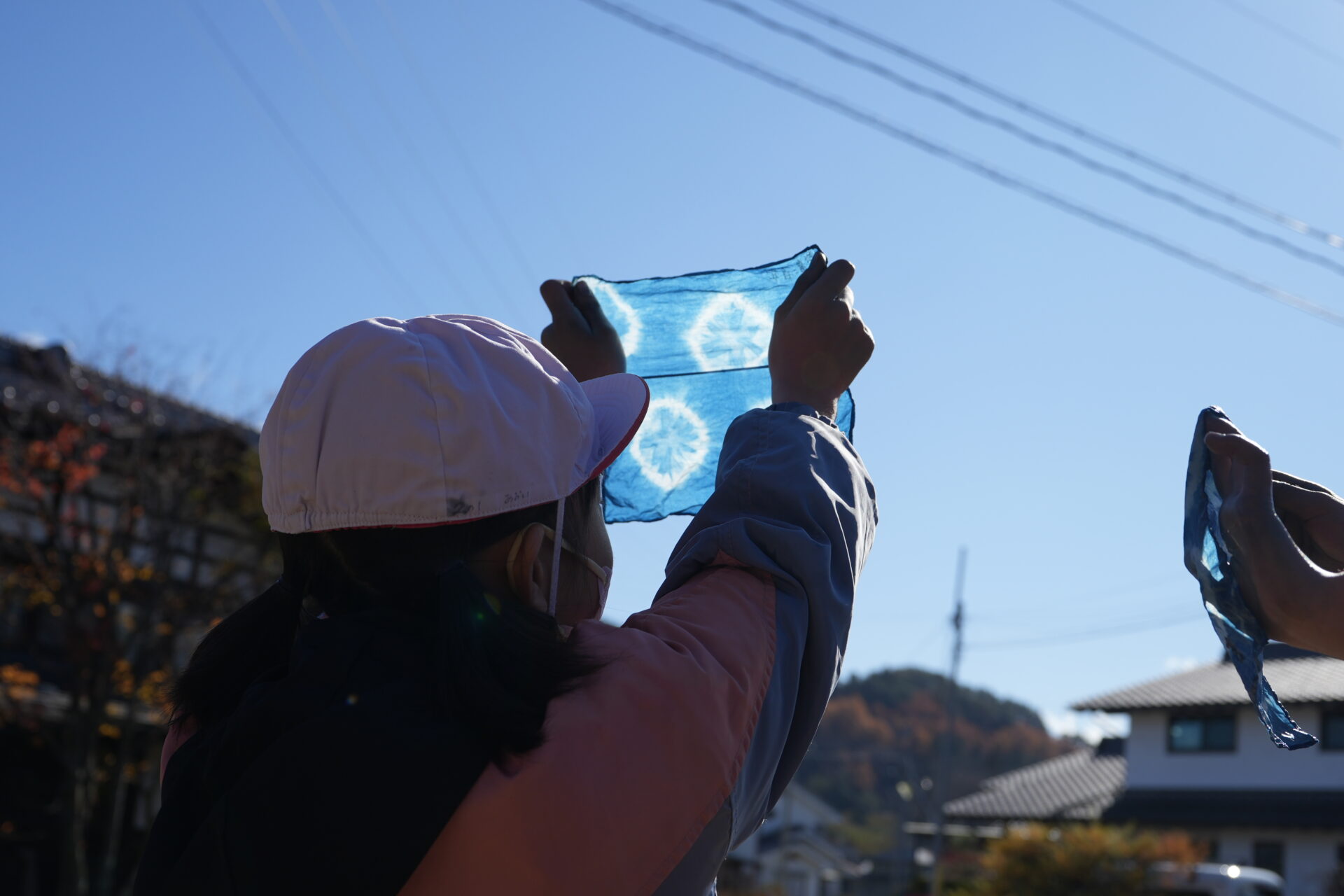 藍染の体験学習